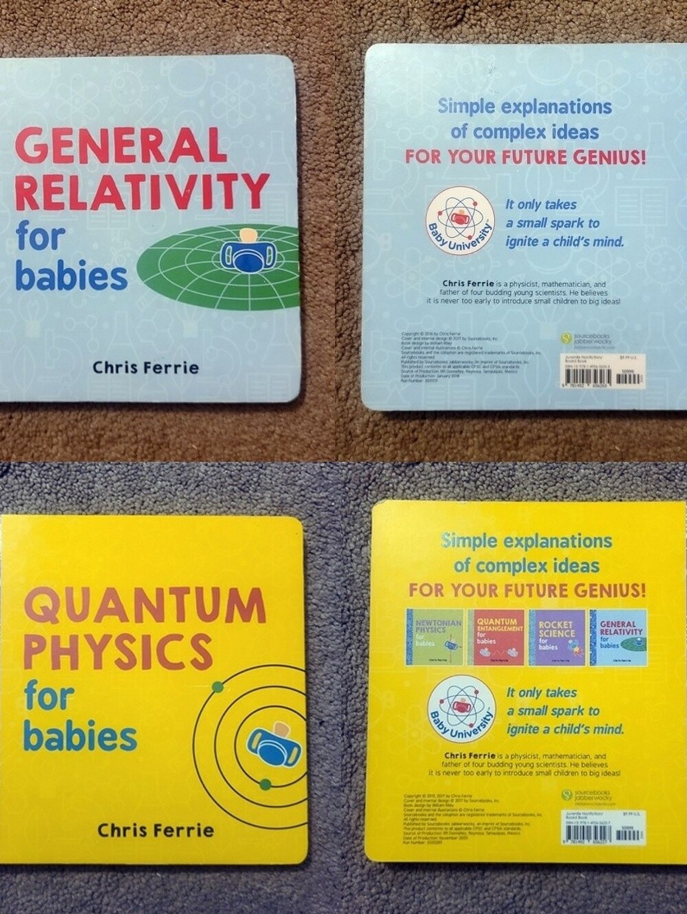 One Book - General Relativity Or Quantum Physics for Babies